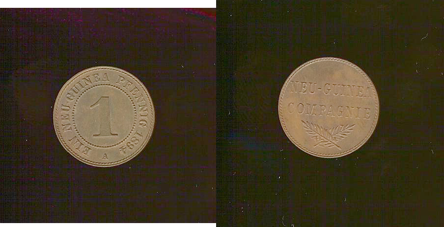 ALLEMAGNE - NOUVELLE-GUINÉE 1 pfennig 1894 Berlin SPL